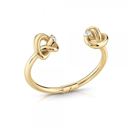 Double Knot Gold Bangle