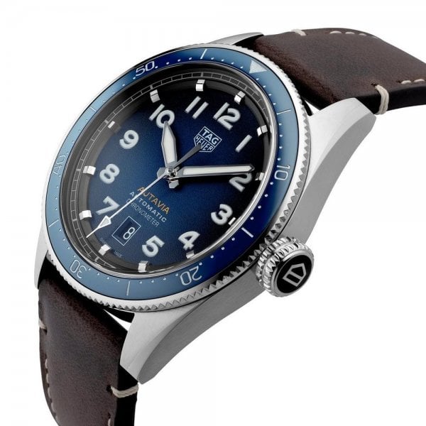 Autavia 42mm Mens Watch