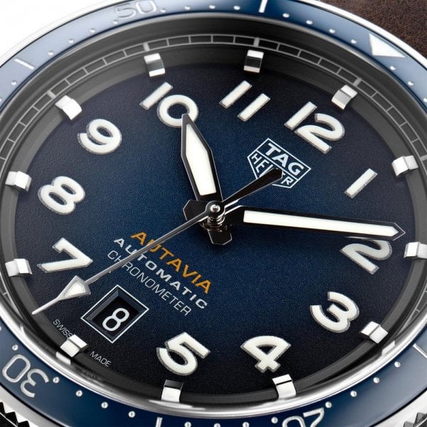 Autavia 42mm Mens Watch