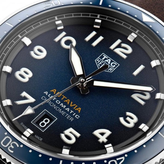 Autavia 42mm Mens Watch