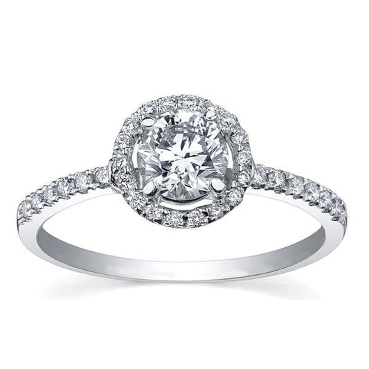 18CT WG/PD 1CT TW DIAMOND RING