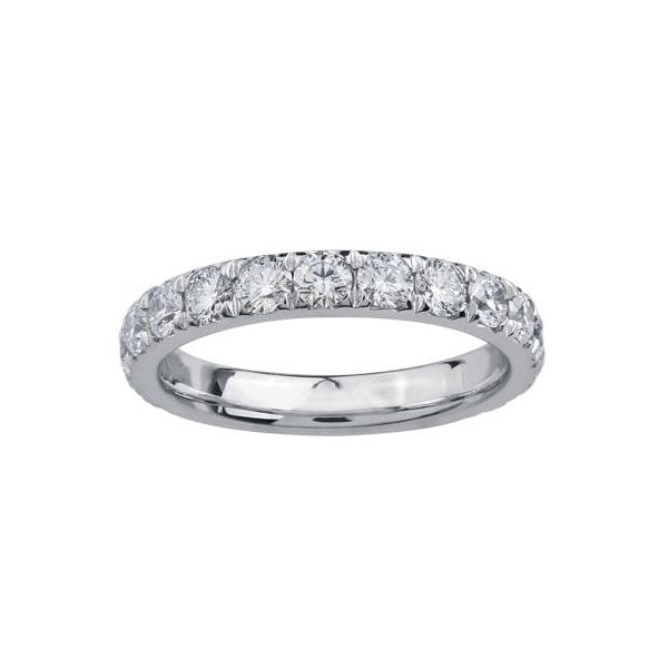 18CT WG/PD .75CT TW DIAMOND RING