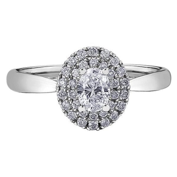 PL 950 RU .55CT TW DIAMOND RING