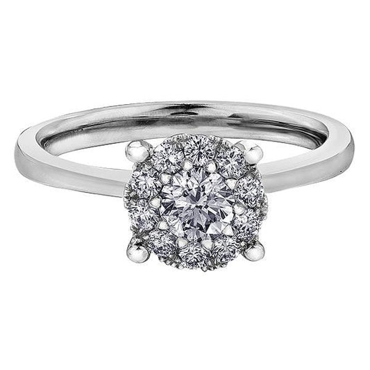 PL 950 RU .37CT TW DIAMOND RING