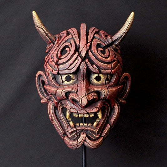 Hannya Mask - Antique Red
