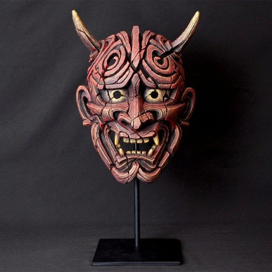 Hannya Mask - Antique Red