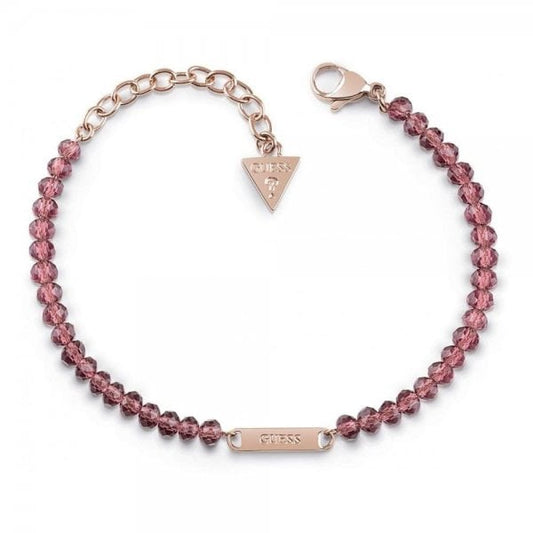 Gold Plated Plaque Bead Bracelet