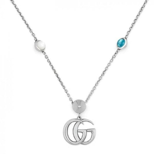 GG Marmont Multi Stone Necklace