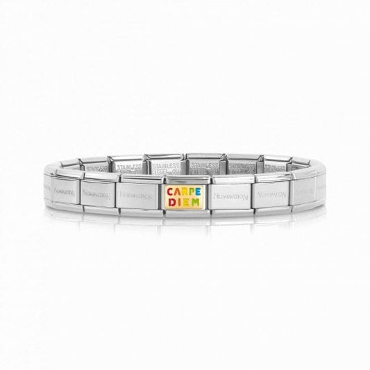 Gold Carpe Diem Charm