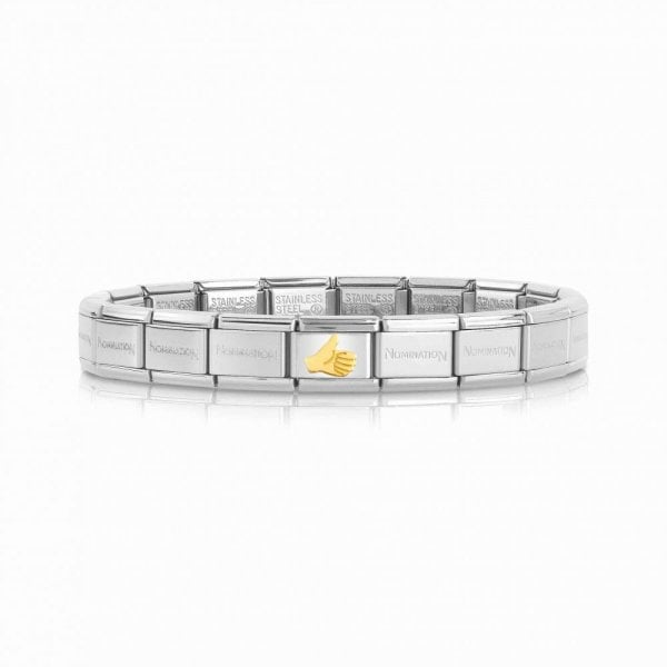 Gold Thumb Up Charm