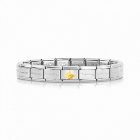 Gold Thumb Up Charm