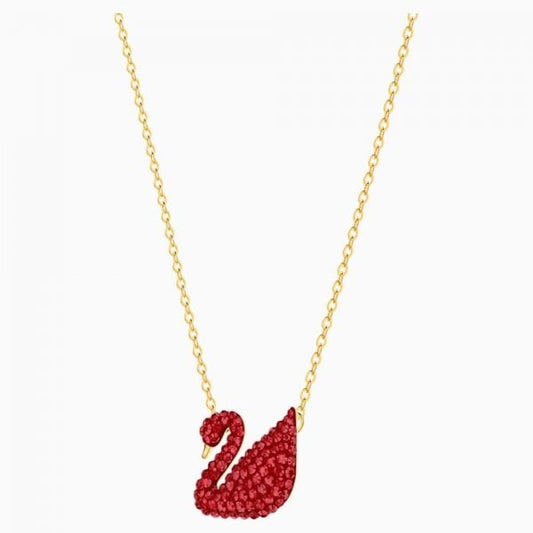 Iconic Swan Red Pendant