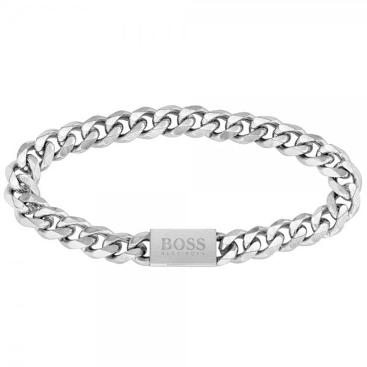 Boss Jewellery Chain Link Gents Bracelet