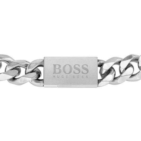 Boss Jewellery Chain Link Gents Bracelet
