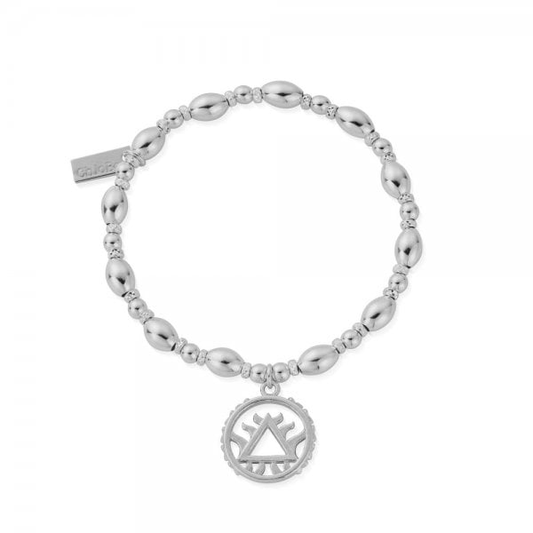 Oval Bead Fire Bracelet