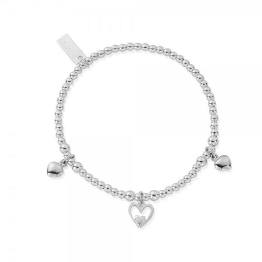 Triple Heart Bracelet