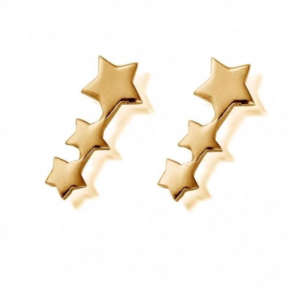 Women's Shooting Star Stud Earrings