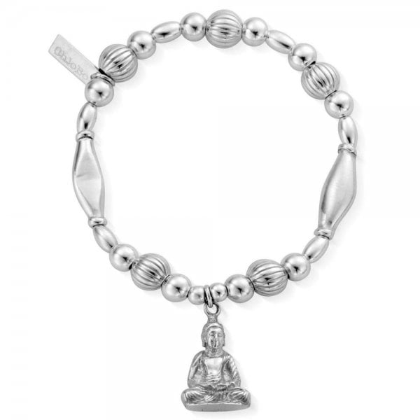 Chunky Pumpkin Zen Buddha Bracelet