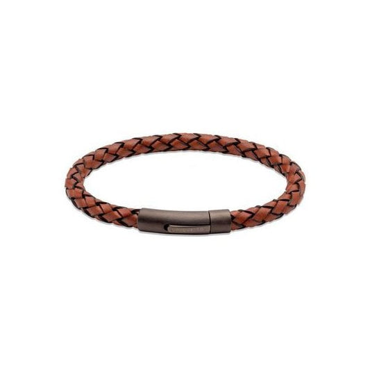 Lido Cognac Leather Bracelet