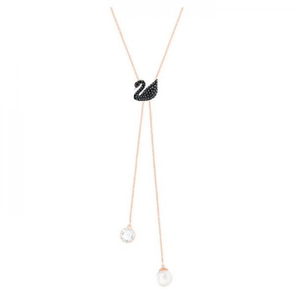 ICONIC SWAN NECKLACE DOUBLE Y