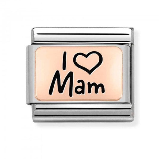 Classic Composable Limited Edition Rose Gold I Heart Mam Charm