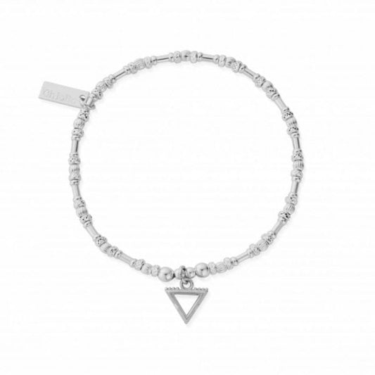 Sterling Silver Noodle Bead Water Bracelet