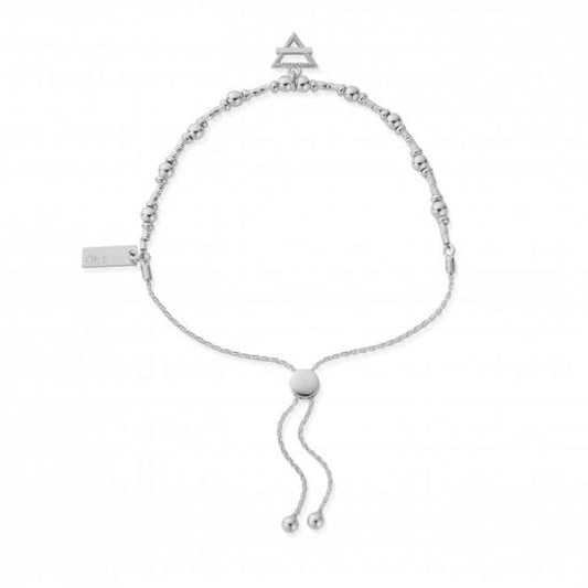 Sterling Silver Earth Adjuster Bracelet SBA3104