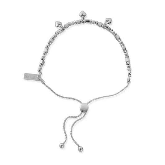 Triple Heart Adjuster Bracelet