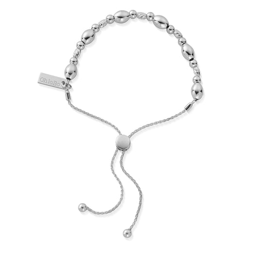 Sparkle Oval Adjuster Bracelet