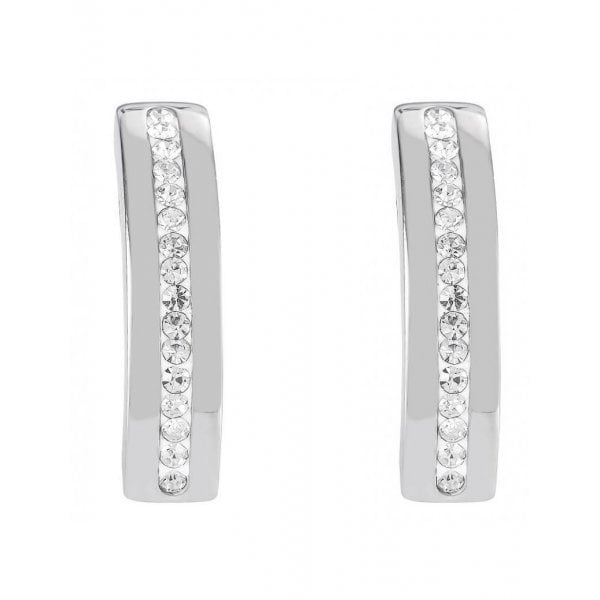Earrings with stickpin - Crystal