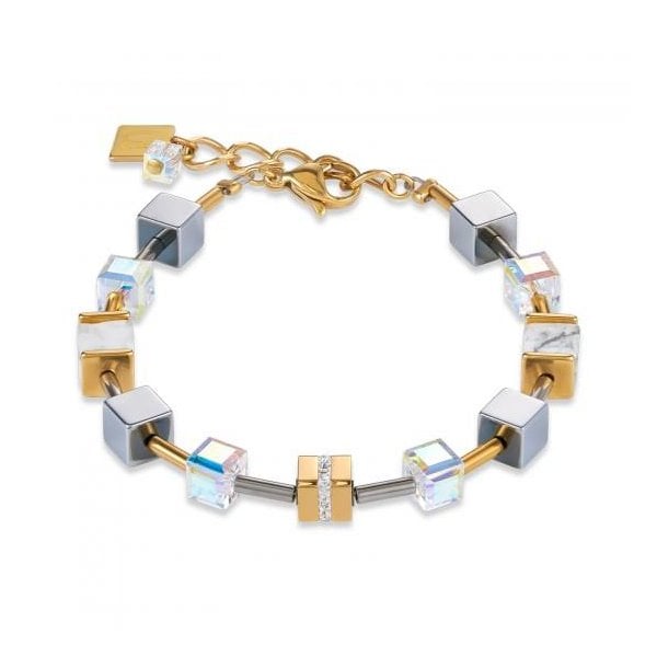 Gold-White Bracelet