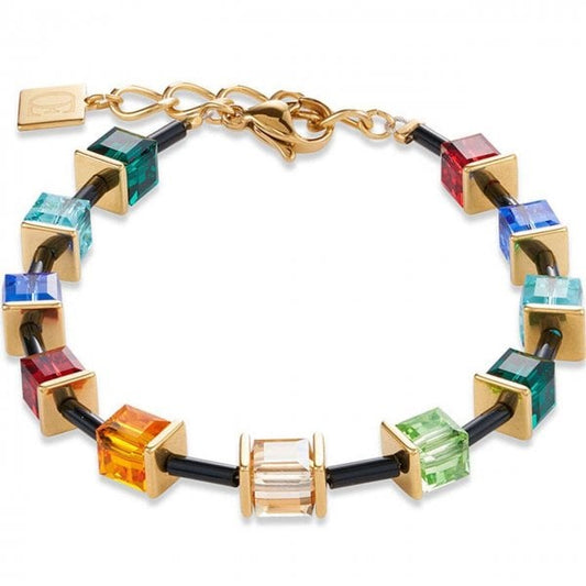 ladies geocube multicolour bracelet