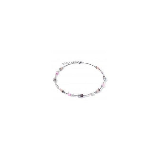Ladies pearls and cubes necklace