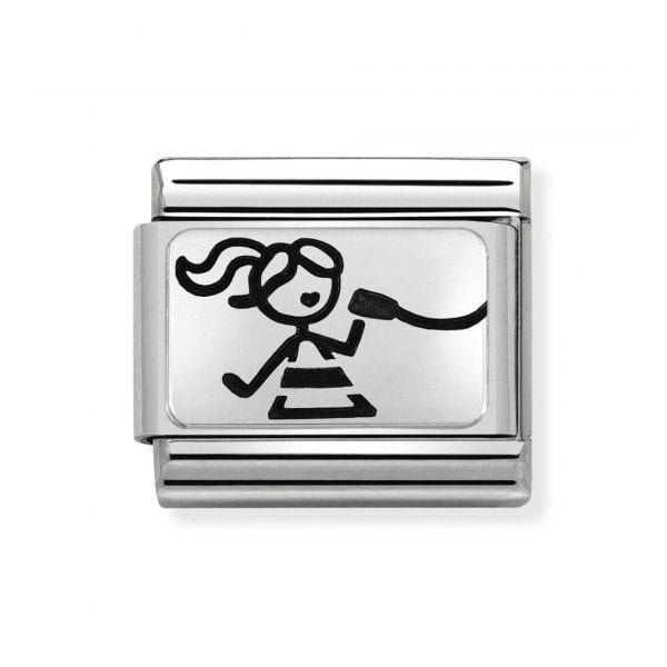 Silver Friend (Left) Charm