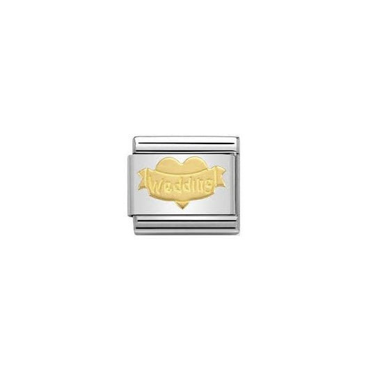 Gold Heart Wedding Charm