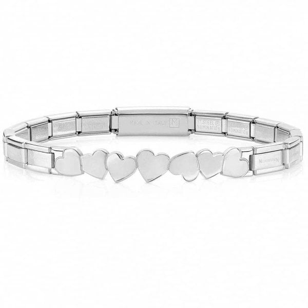 Trendsetter Heart Stainless Steel Bracelet