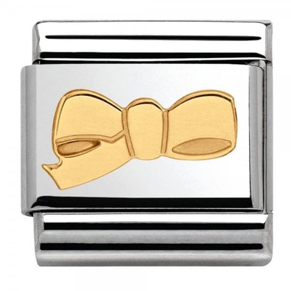 Gold Bow Cherie Charm