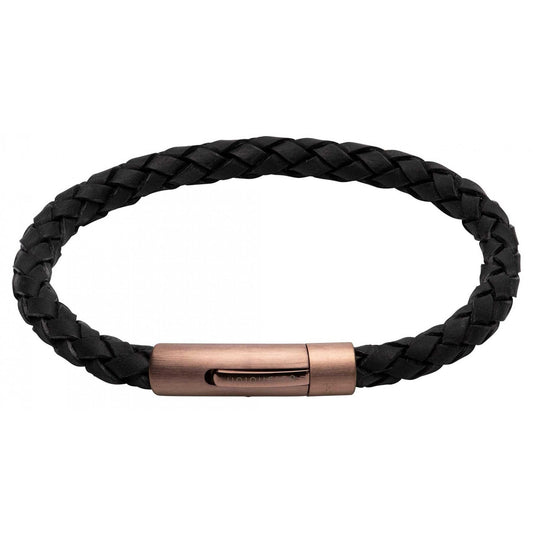 Black Leather Bracelet