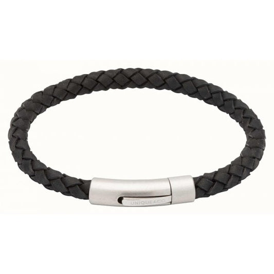Black Leather Bracelet