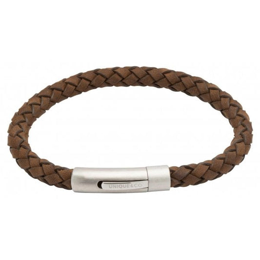 Dark Brown Leather Bracelet
