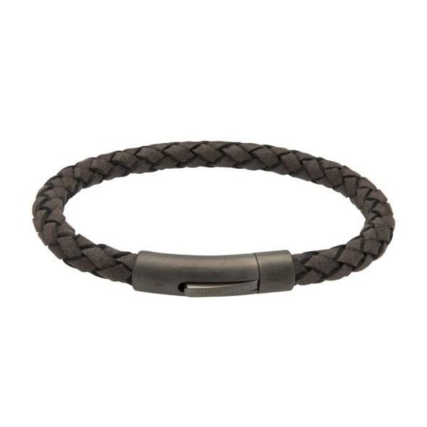 Morrocan Brown Leather Matt Polished Bracelet