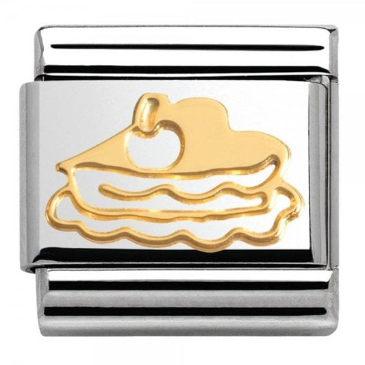 Classic 18K Gold Madame Monsieur Pie Charm