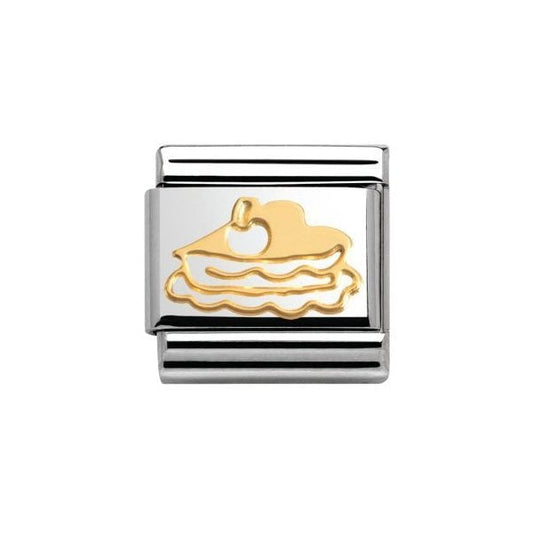 Classic 18K Gold Madame Monsieur Pie Charm