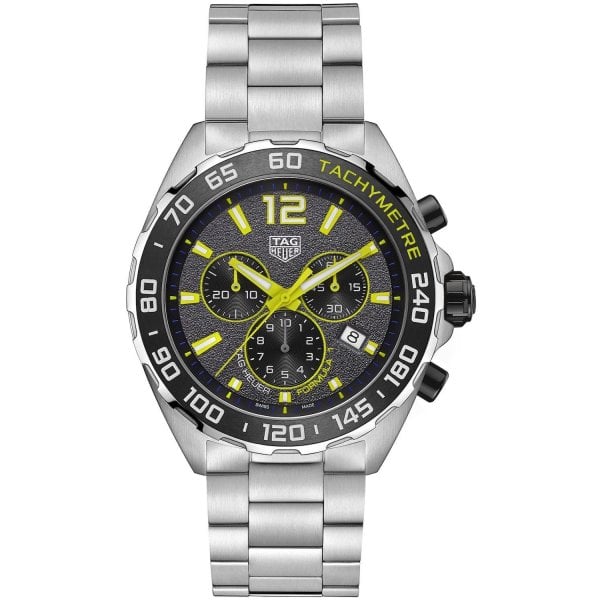 Formula 1 Quartz Mens Steel Chronograph Watch