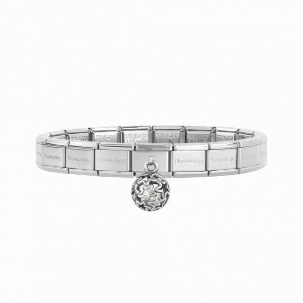 White Pearl Stars Charm