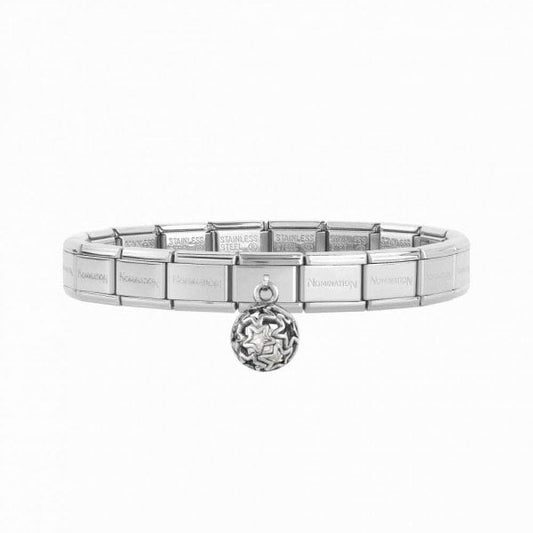 White Pearl Stars Charm