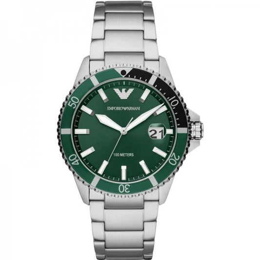Green Dial Mens Watch