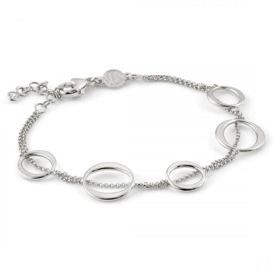 EX-DISPLAY Sterling Silver Unica Circle Bracelet 18.5 cm