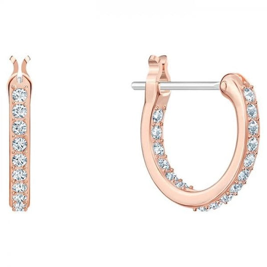 Symbolic Star Hoop Pierced Earrings