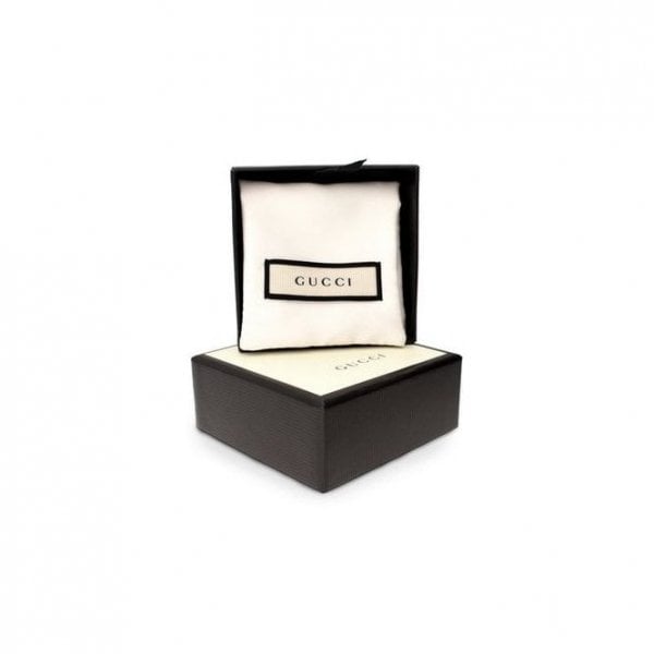 Gucci Interlocking Silver Bracelet